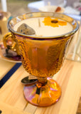 Royal Amber Goblet