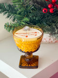 Amber Christmas Cookie Candle