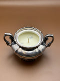 Silver Cauldron Candle