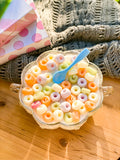 Fruity Loops Cereal Candle