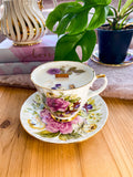 Floral Duchess Tea Cup Candle