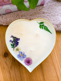 Moonflower Heart Candle